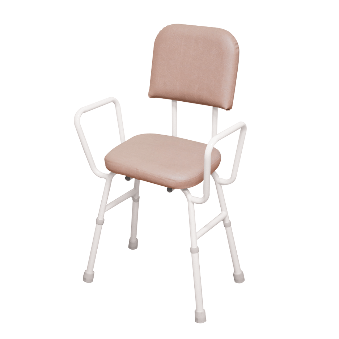 Aspire Kitchen/Perching Stool Champagne Vinyl