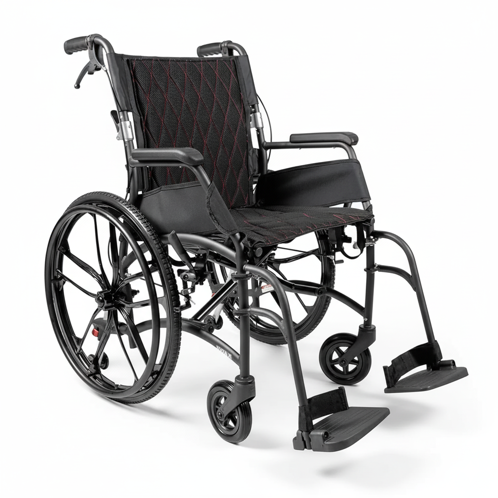 Aspire Vida X Folding Wheelchair Ultra-Lightweight 22" Sports Mag Wheels