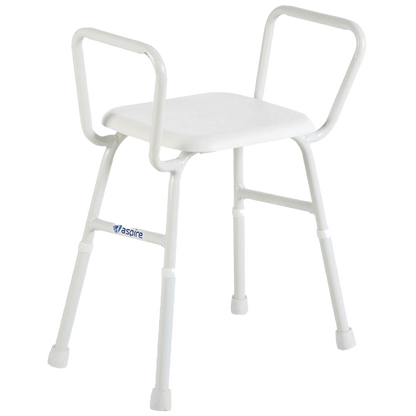 Aspire Shower Stool With Arms Bathroom & Toilet