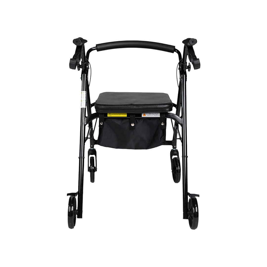 Hero Medical 4-Wheeled Mobility Walker - Walking Frame with Rollator