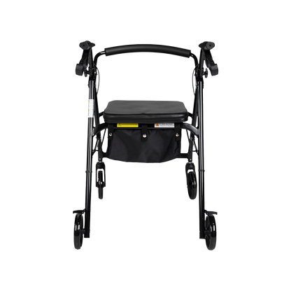 Hero Medical 4-Wheeled Mobility Walker - Walking Frame with Rollator