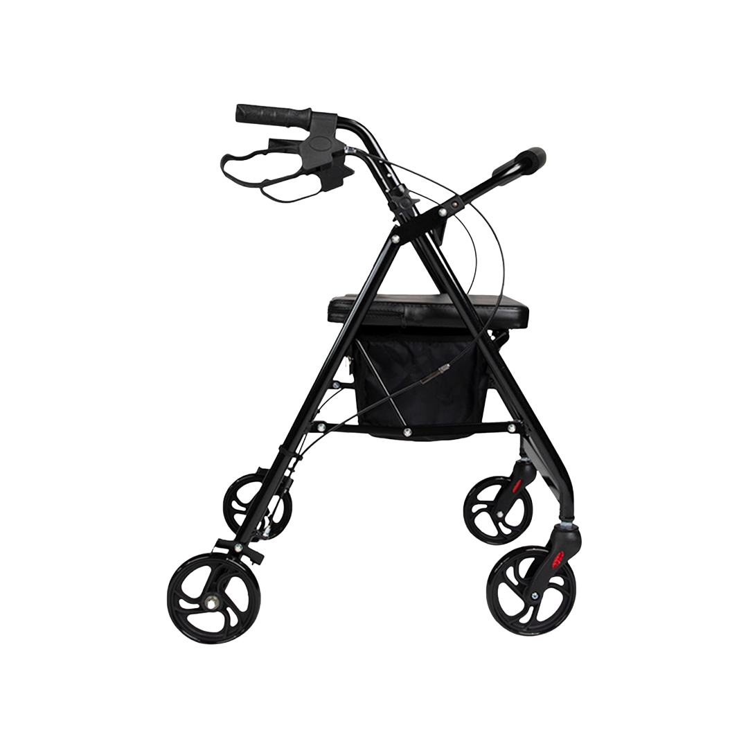 Hero Medical 4-Wheeled Mobility Walker - Walking Frame with Rollator