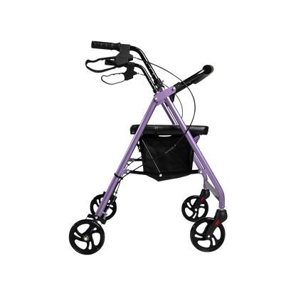 Hero Medical 4-Wheeled Mobility Walker - Walking Frame with Rollator