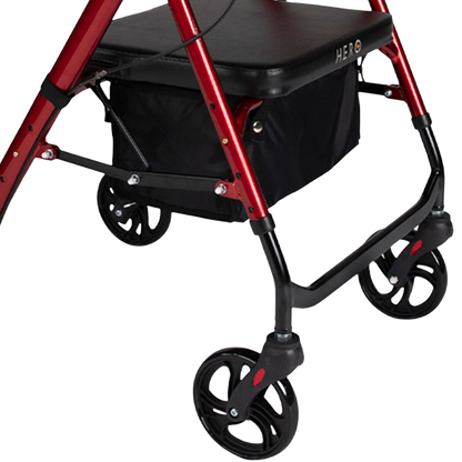 Hero Medical Deluxe Seat Walker with Adjustable Height