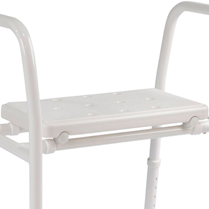 Hero Medical Folding/Collapsible Portable Shower Stool - Aluminium Rust Free