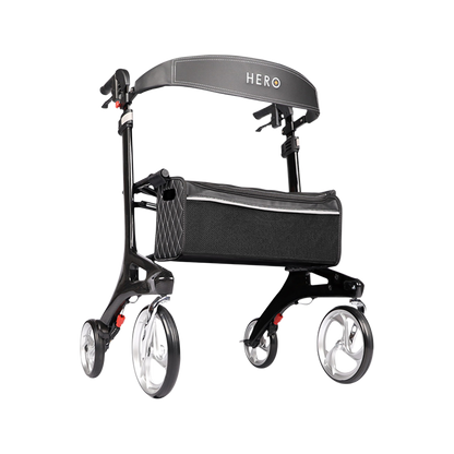 Hero Medical Euro Lite Seat Walker - Carbon Fibre