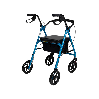 Hero Medical Quad Seat Walker - 8 inch wheels