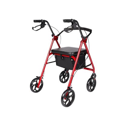 Hero Medical Quad Seat Walker - 8 inch wheels