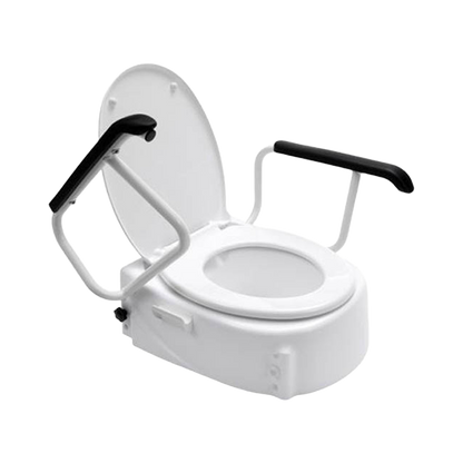 Hero Medical Raised Toilet Seat - Swing Back Arms