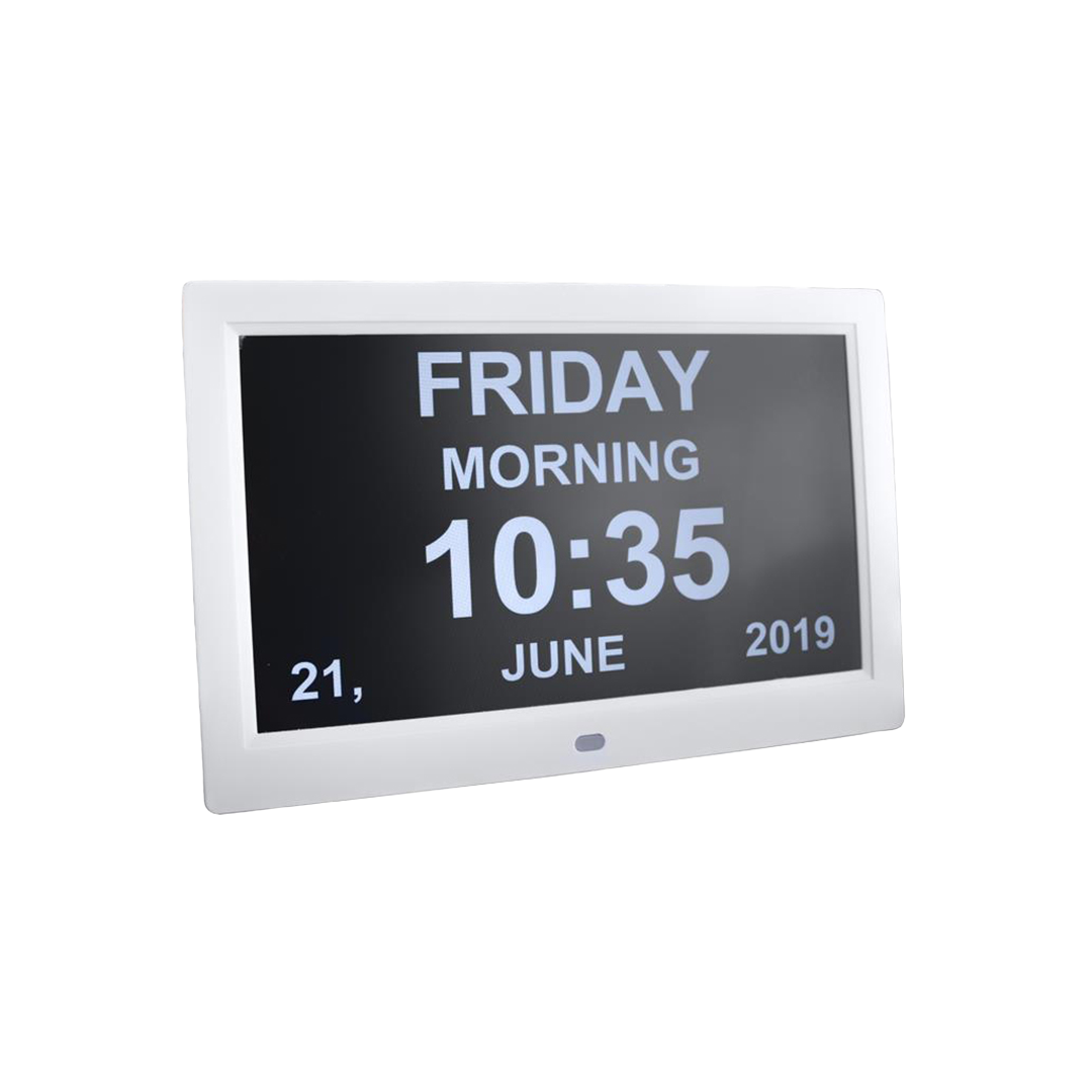 KCare Digital Clock with Alarm &amp; Text Reminders: Simplify Your Daily Routine