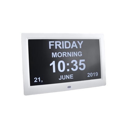 KCare Digital Clock with Alarm &amp; Text Reminders: Simplify Your Daily Routine