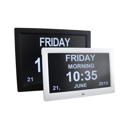 KCare Digital Clock With Alarm & Text Reminders