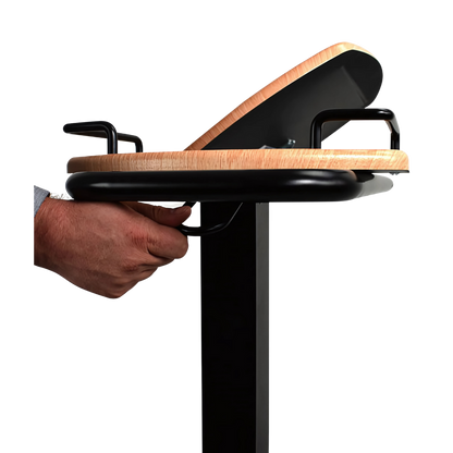 Royale Medical Over Bed Table with Tilting Split table