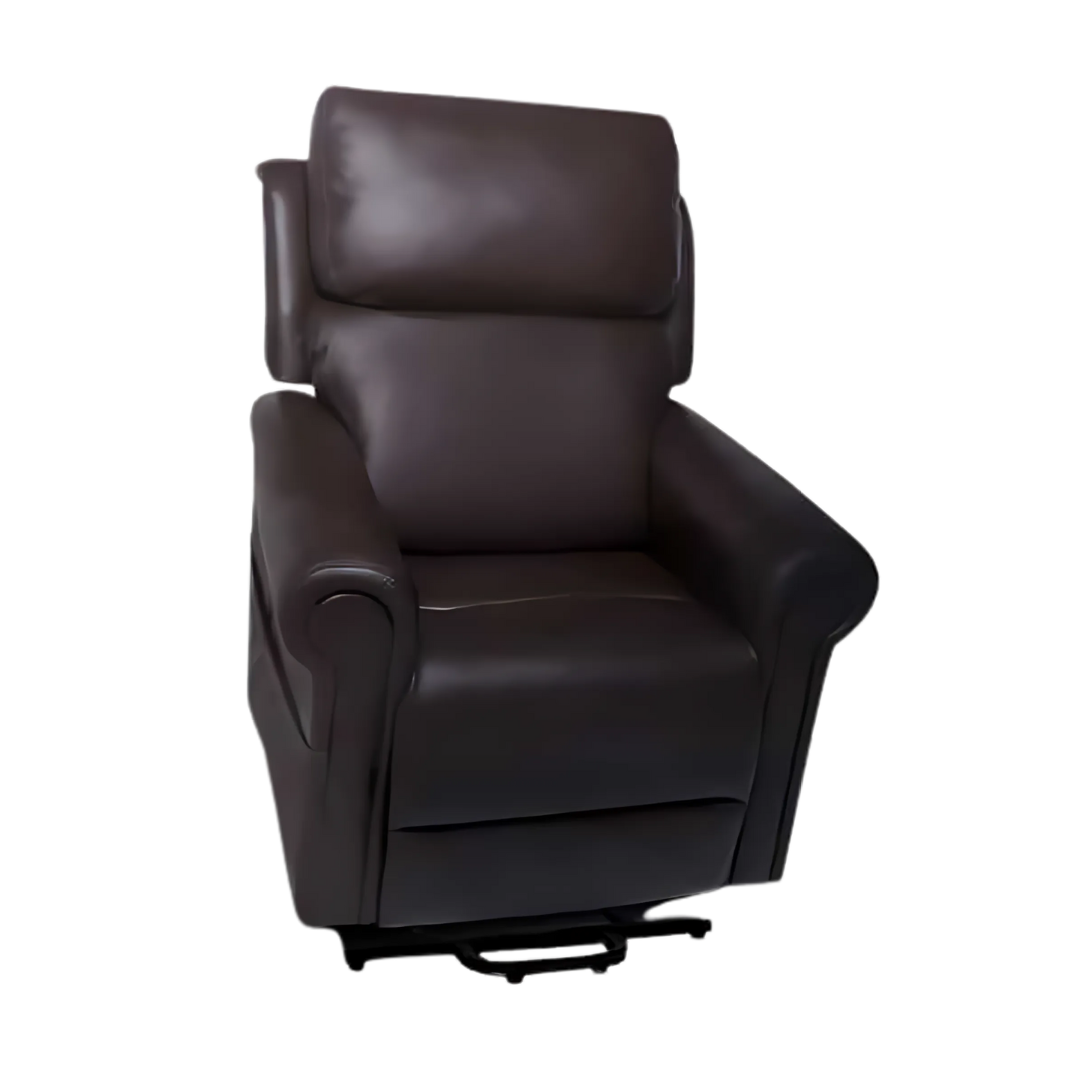 Royale Medical Quad Motor with Head & Lumbar Power Royale Chadwick Oxford Plush Leather