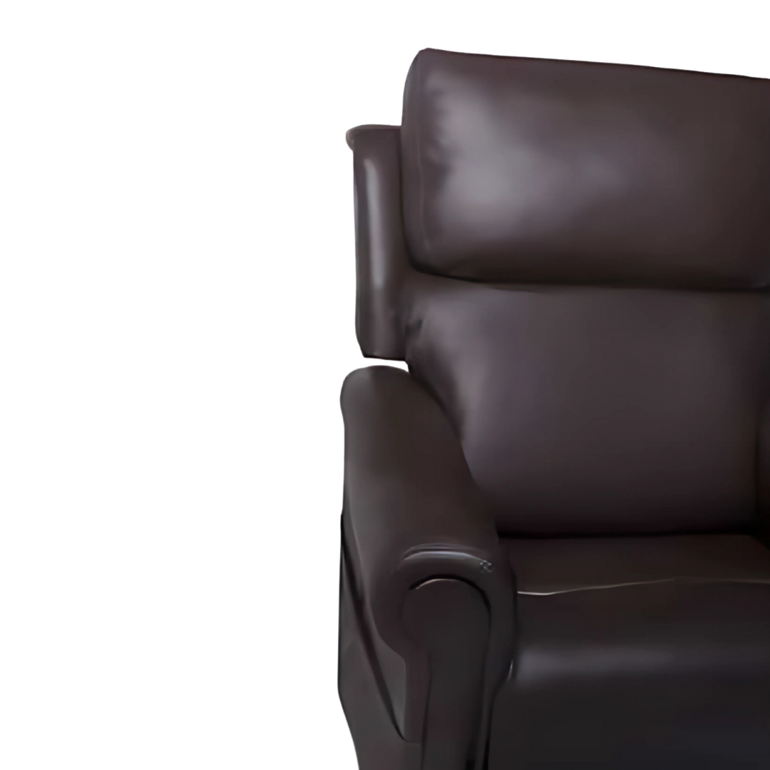 Royale Medical Quad Motor with Head & Lumbar Power Royale Chadwick Oxford Plush Leather