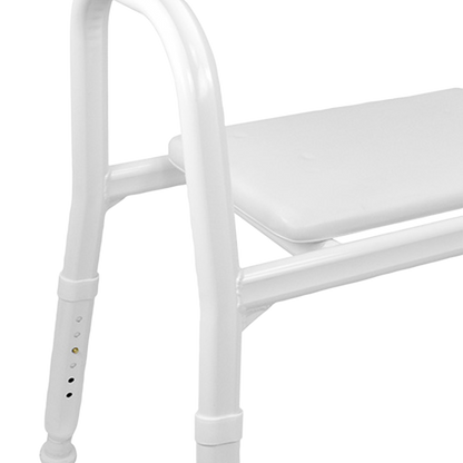 Royale MedicalPremium Bariatric Padded Shower Stool - Aluminium Rust Free