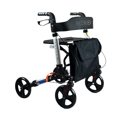 Travel Lite Portable Outdoor Seat Walker with Seat and Bag + Crutch Holder