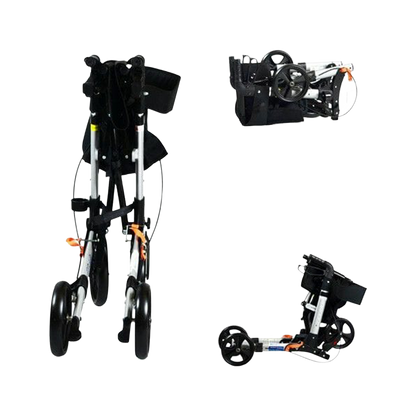 Travel Lite Portable Outdoor Seat Walker with Seat and Bag + Crutch Holder