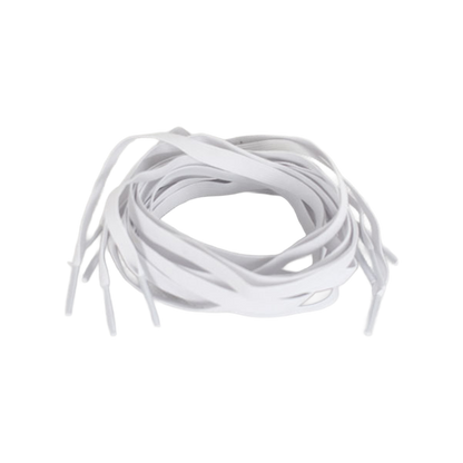 White Elastic Shoe Laces