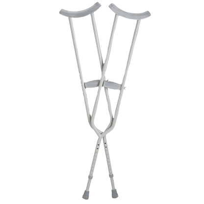 Breezy Wing Nut Underarm Crutches Tall Adult Walking Aids